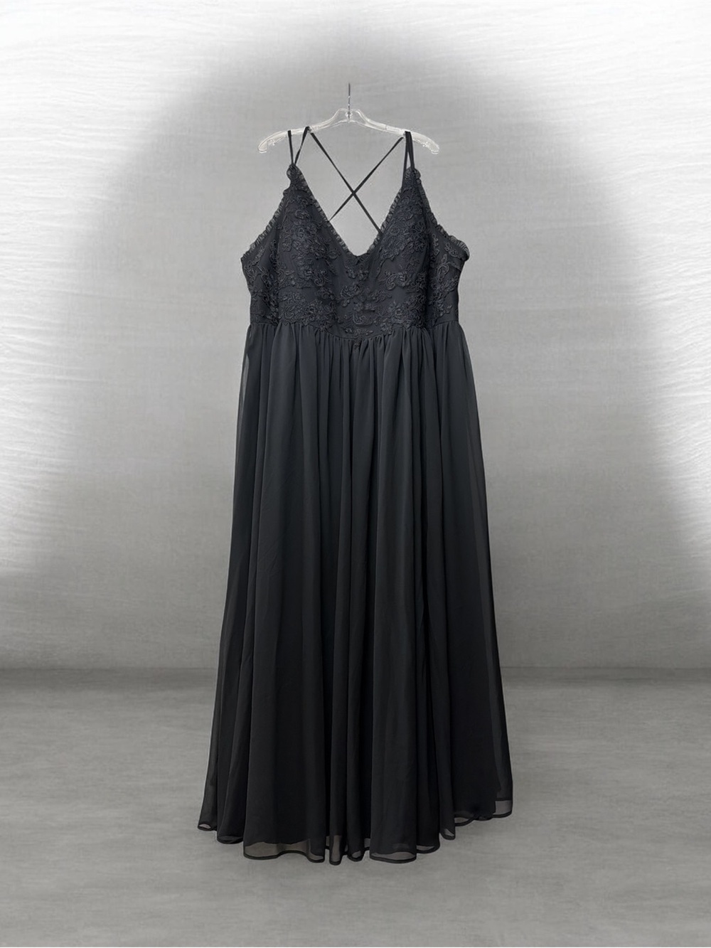 Azazie Black Formal Dress plus size